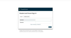 Desktop Screenshot of powerschool.sau24.org