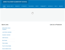 Tablet Screenshot of jfes.sau24.org
